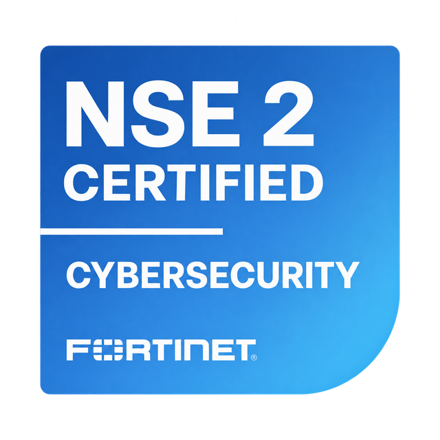 Fortinet NSE 2 Cybersecurity Fortinet NSE 2 Cybersecurity