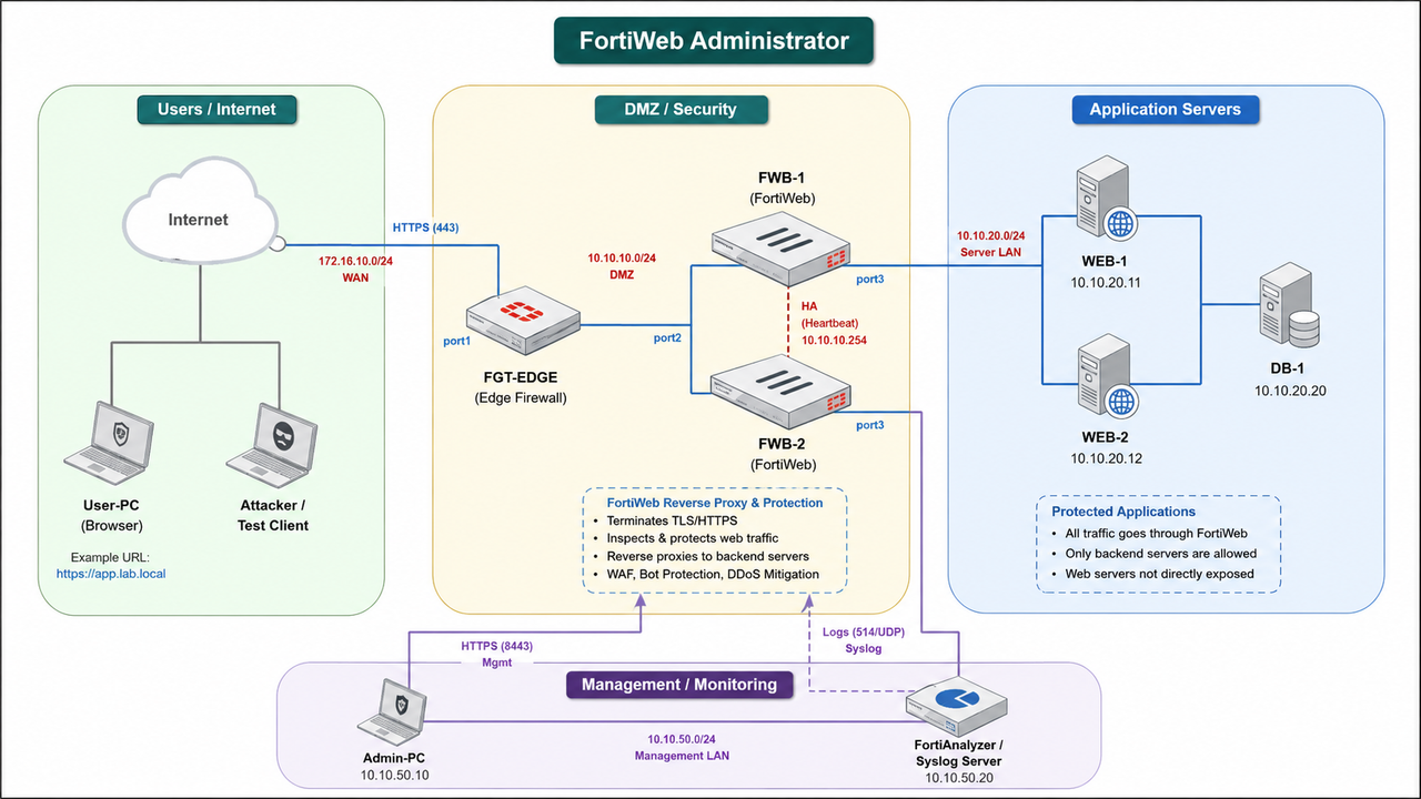 Fortiweb Administrator