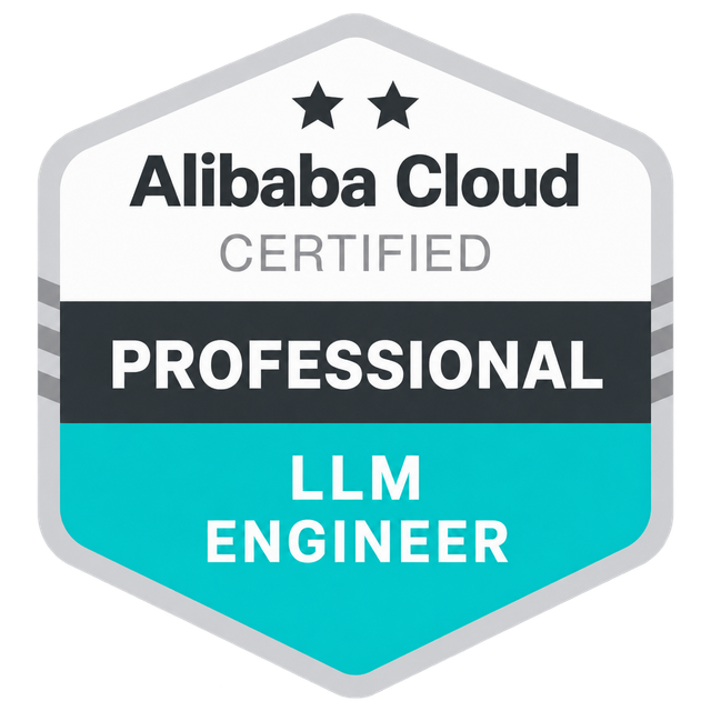 Alibaba Cloud LLM Architect Professional