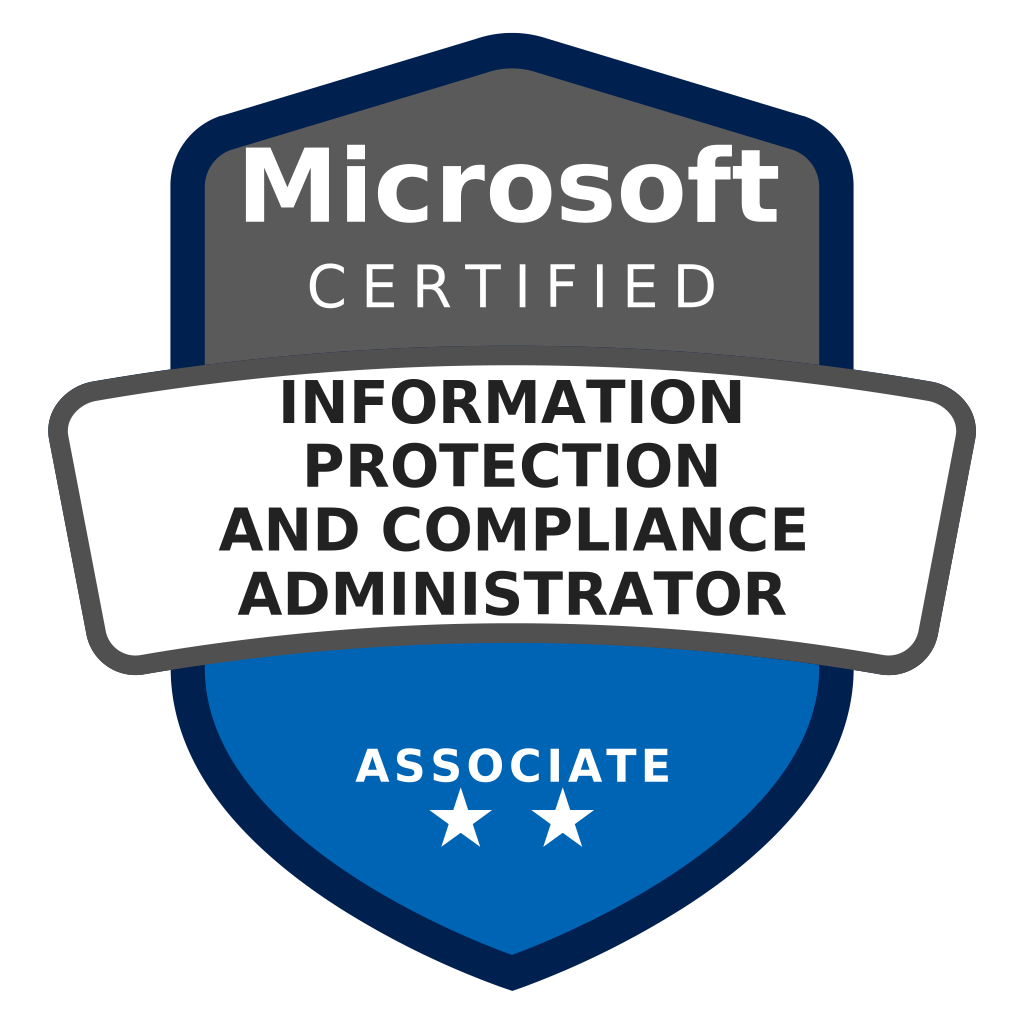 SC 400 Microsoft Certified Information Protection and Compliance Administrator Associate
