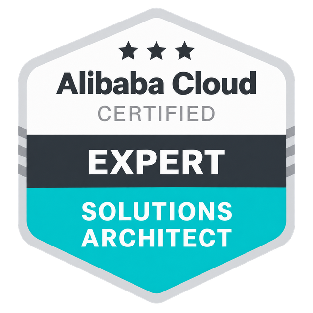 Alibaba Cloud Solution Architect Professional Alibaba Cloud Solution Architect Professional