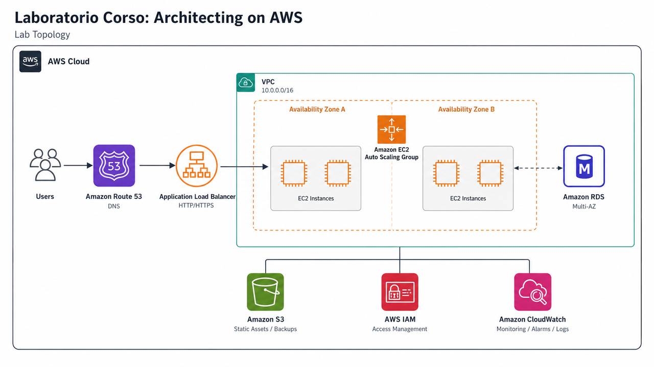 Laboratorio Corso Architecting on AWS