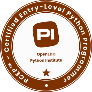 PCEP Certified Entry Level Python Programmer
