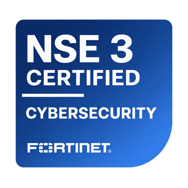 Fortinet NSE 3 Cybersecurity Fortinet NSE 3 Cybersecurity