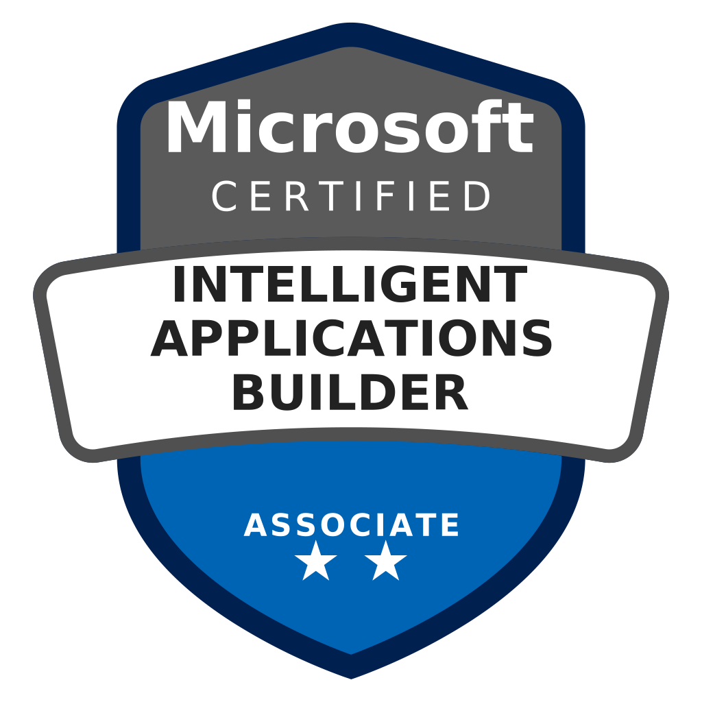 AB 410 Microsoft Certified Intelligent Applications Builder Associate