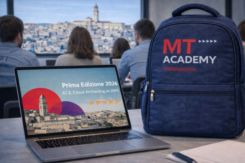 Vega Training conferma il proprio ruolo nella MT Academy AWS: al via il 17 marzo 2026 la nuova edizione a Matera 1773318741367