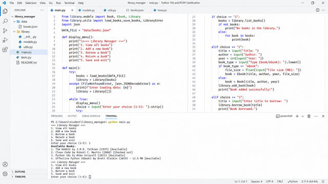 Laboratorio PCEP Certified Entry Level Python Programmer