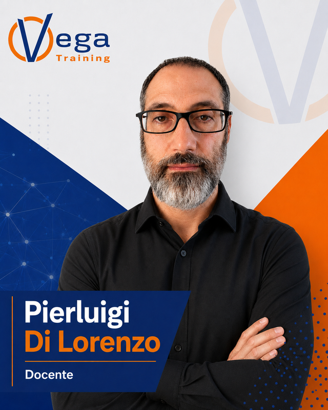 Ritratto di Pierluigi Di Lorenzo, docente Vega Training