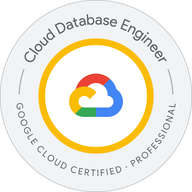 Professional Cloud Database Engineer Certification Professional Cloud Database Engineer Certification