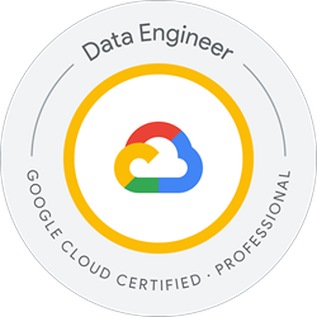 Professional Data Engineer Certification Professional Data Engineer Certification