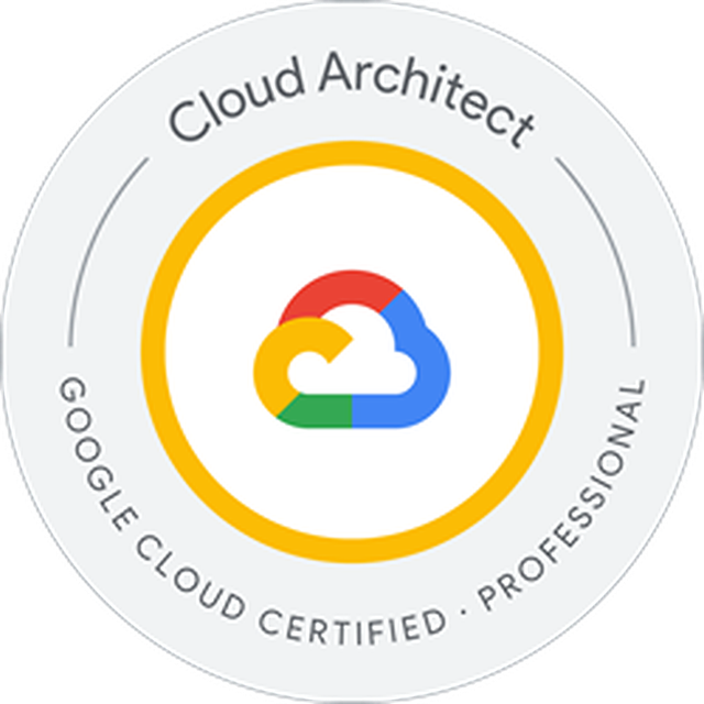 Professional Cloud Architect Certification Professional Cloud Architect Certification
