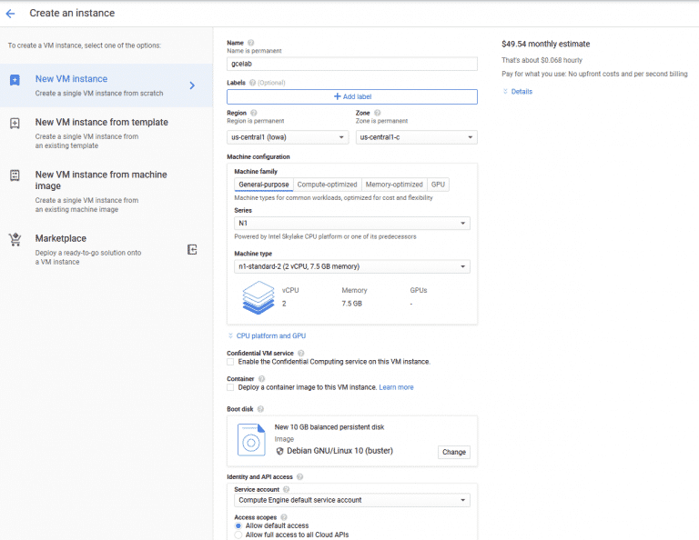 Corso Architecting with Google Cloud Design and Process