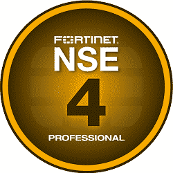 Certificazione Fortinet NSE 4 Network Security Expert Professional
