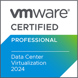 Certificazione VMware Certified Professional - Data Center Virtualization 2024