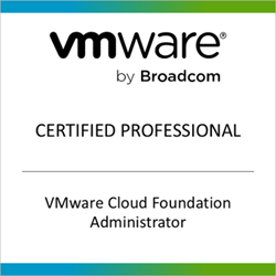 VMware Certified Professional – VMware Cloud Foundation Administrator